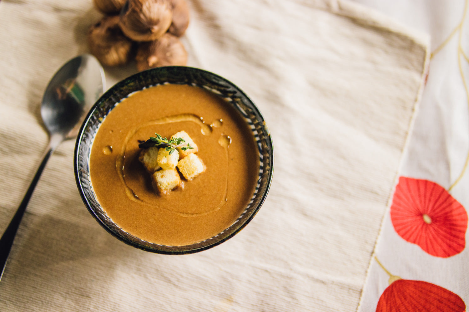 Black Garlic Soup